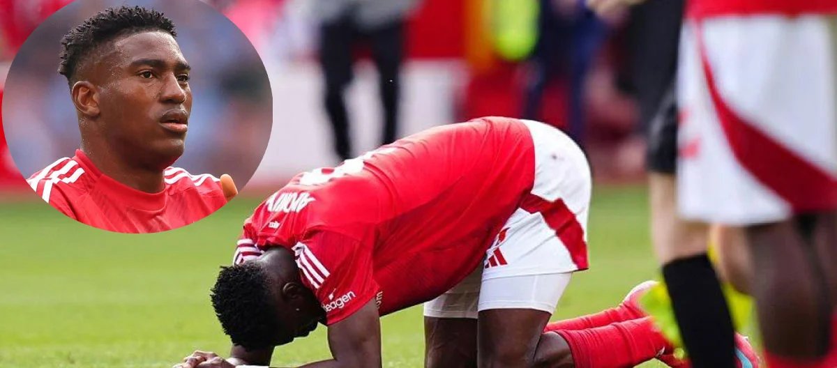 Tiền đạo trung tâm của Nottingham Forest​ Taiwo Awoniyi đã rơi vào tình trạng hôn mê sau ca phẫu thuật chấn thương nghiêm trọng ở bụng.