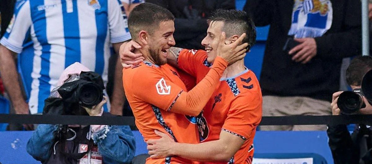 ◤La Liga◢ Alfon González ghi bàn, Real Sociedad thua sốc 0-1 trước Celta Vigo..