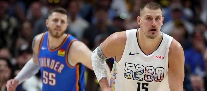 Nikola Jokic ghi 29 điểm khi Denver Nuggets đánh bại Oklahoma City Thunder với tỷ số 119-107