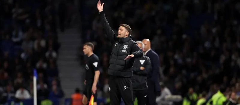 Huấn luyện viên Fabian Hurzeler của Brighton khen ngợi màn trình diễn của đội mình