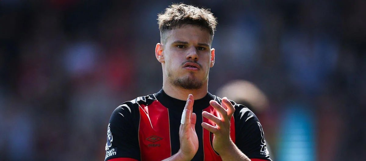 Fabrizio Romano xác nhận Liverpool sắp hoàn tất việc ký hợp đồng với thần đồng Milos Kerkez của Bournemouth.