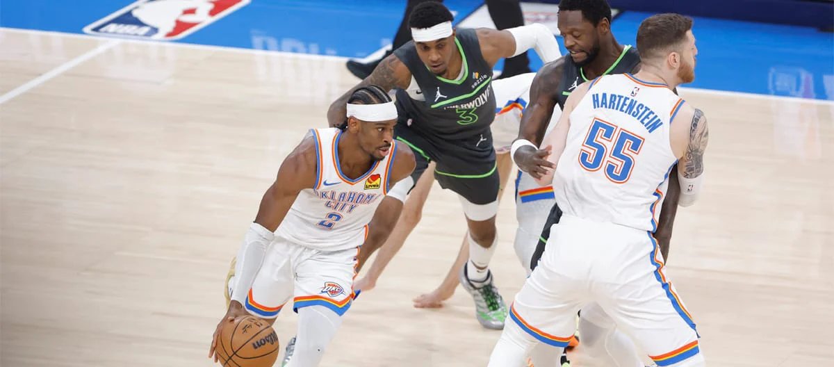 Oklahoma City Thunder đánh bại Minnesota Timberwolves với tỷ số 114-88