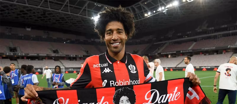 Nice center-back Dante has officially retired and will return to Bayern Munich to take over as U23 coach.