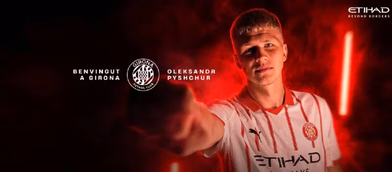Girona have officially announced the signing of Oleksandr Pishciur, with a contract running until the summer of 2031.