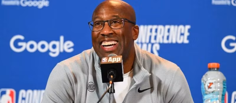 Mike Brown, after the Knicks won the NBA championship: "It feels so unreal."
